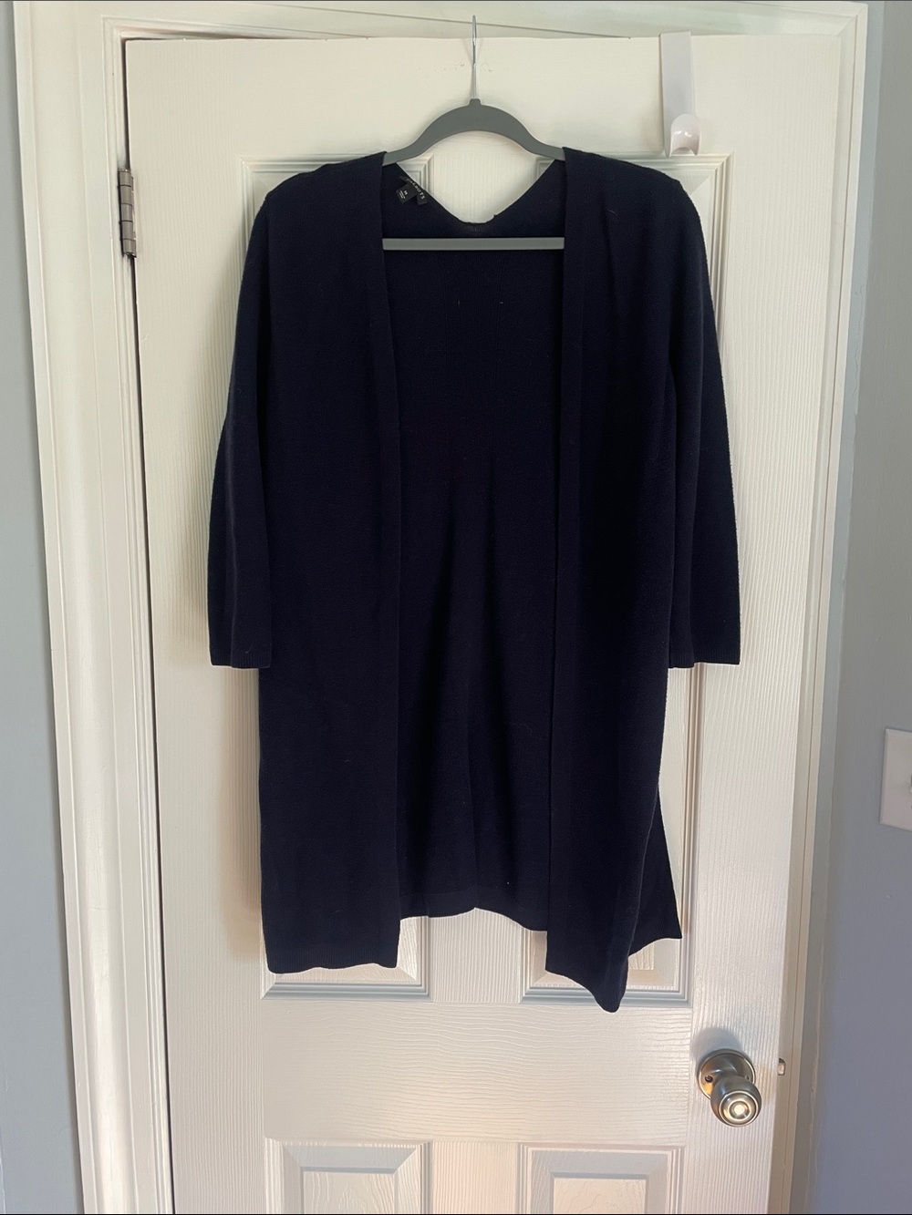 Talbots Cardigan Sweater - Navy Blue M